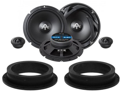 SET přední reproduktory do Škoda Yeti (2009 2017) Autotek