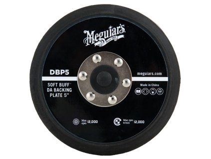 166908 meguiar s da polisher backing plate 5 unasec na da lesticku 5palcovy 125 mm