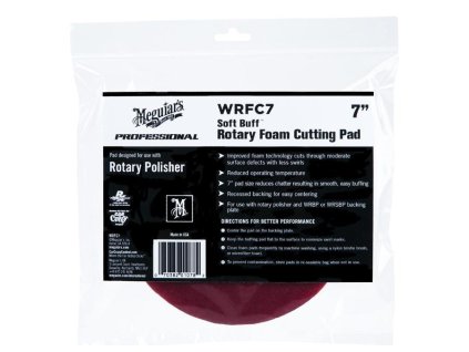 167502 meguiar s soft buff rotary foam cutting disc 7 175 mm korekcni kotouc pro rotacni lesticku tvrdy 7palcovy