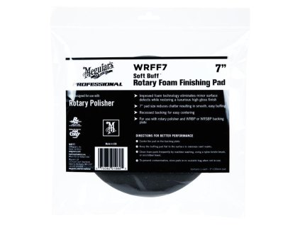 167505 meguiar s soft buff rotary foam finishing disc 7 175 mm finisovaci a voskovaci kotouc pro rotacni lesticku mekky 7palcovy
