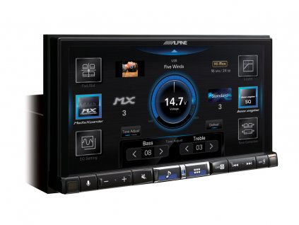 iLX 705D car stereo sound settings MediaXpander