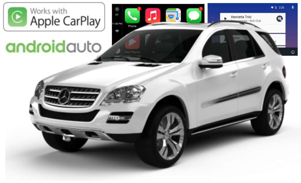 Apple CarPlay & Android auto do Mercedes-Benz s NTG5.0/5.1