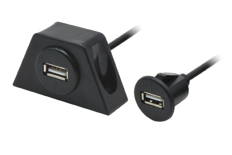 USB prodlužovací kabel s držákem
