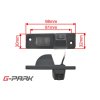CCD parkovaci kamera Opel Antara rozmery
