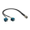 117225 antenni adapter iso 2x fakra