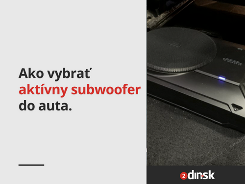 Aktívny subwoofer – pod sedačku alebo do rezervy?