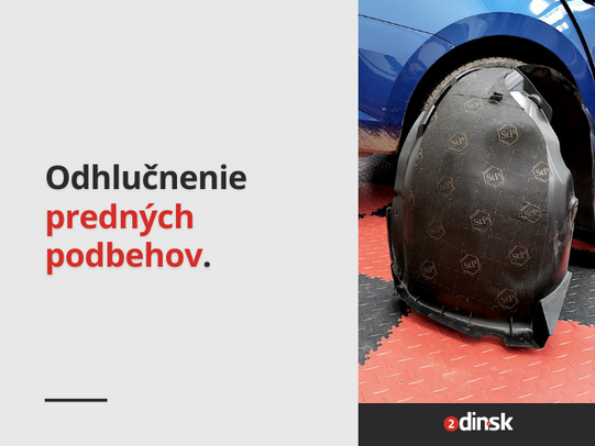 Ako najúčinnejšie odhlučniť predné podbehy?