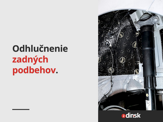 Ako najlepšie odhlučniť zadné podbehy auta?
