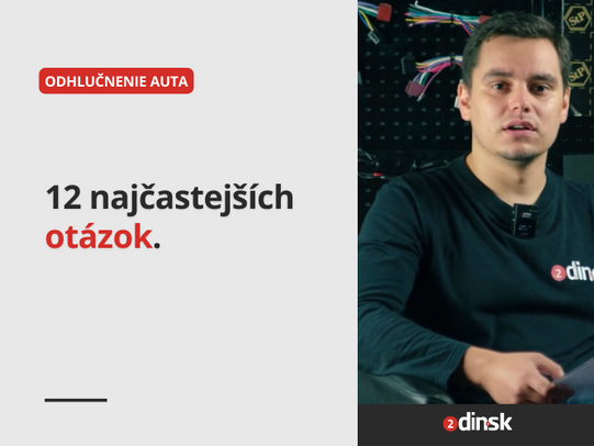 Odhlučnenie auta - 12 najčastejších otázok