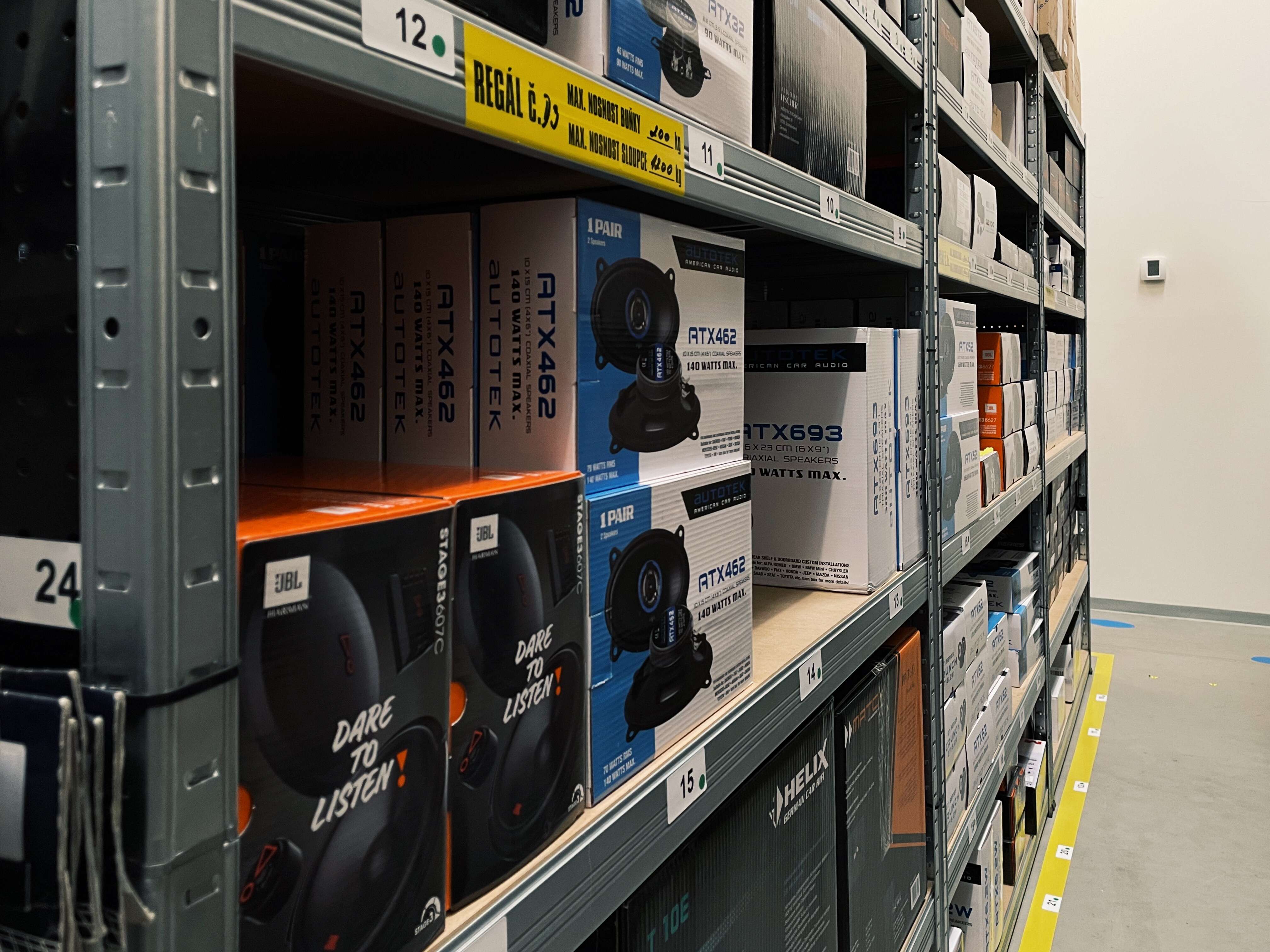 Naše sklady v Prahe