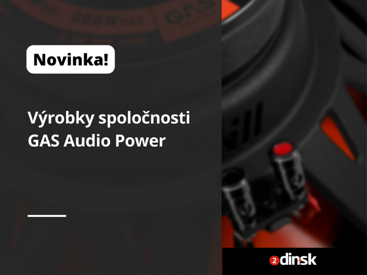 Predstavujeme novinku v našom e-shope – výrobky firmy GAS Audio Power