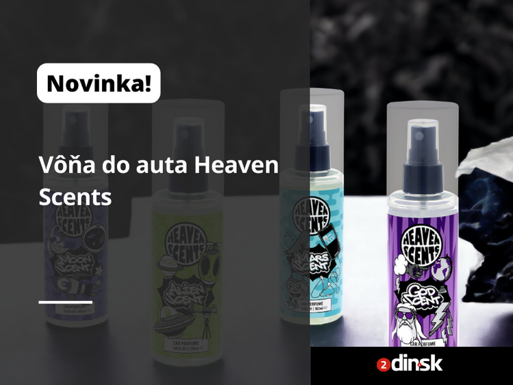 Predstavujeme nový produkt v našej ponuke - vôňu do auta Heaven Scents