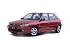 Redukčné rámčeky k autorádiám pre Peugeot 306