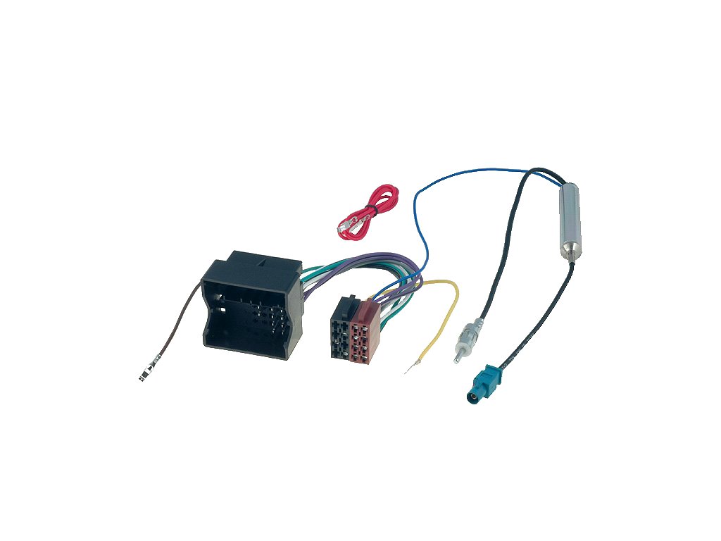 KFZ Autoradio ISO Stecker Kabel Adapter 63B für Ford & Opel