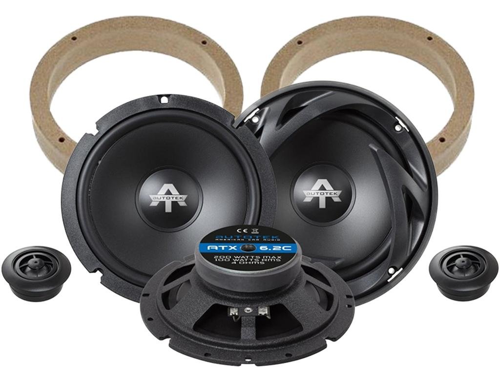 SET PŘEDNÍ REPRODUKTORY DO VOLKSWAGEN BORA (1998 2005) AUTOTEK
