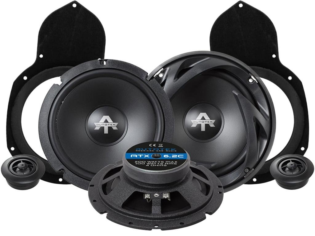 SET přední reproduktory do Volkswagen Passat B6 a B7 (2006 2014) Autotek