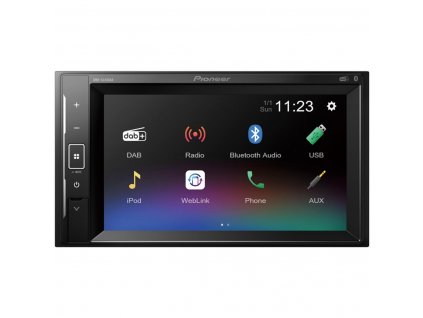 pioneer avh a240dab 2din multimedia receiver black basys 1