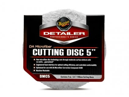 166953 meguiar s da microfiber cutting disc 5 lestici mikrovlaknovy kotouc 5palcovy 2 kusy