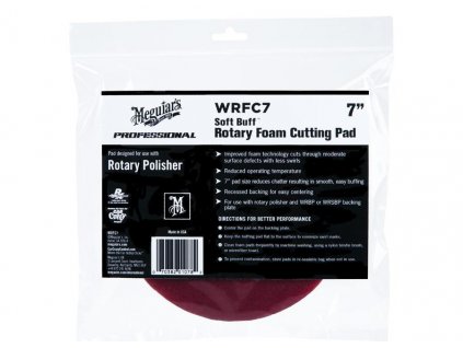 167502 meguiar s soft buff rotary foam cutting disc 7 175 mm korekcni kotouc pro rotacni lesticku tvrdy 7palcovy