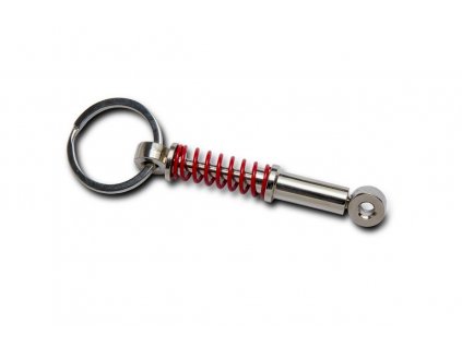 102775 privesek na klice tlumic s cervenou pruzinou