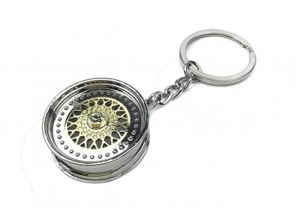 102820 privesek na klice lite kolo bbs zlate