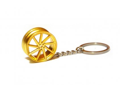102829 privesek na klice lite kolo vossen zlate