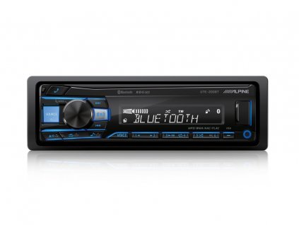 DIGITAL MEDIA RECEIVER WITH BLUETOOTH UTE 200BT Front Blue