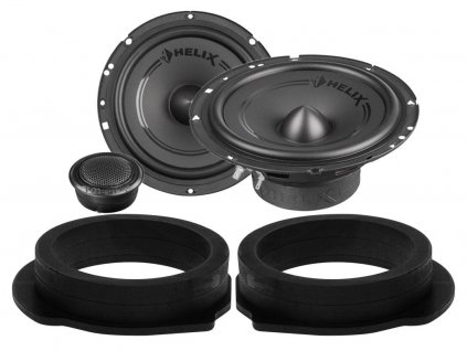 SET přední reproduktory do Fiat Bravo II (2007 2014) Helix