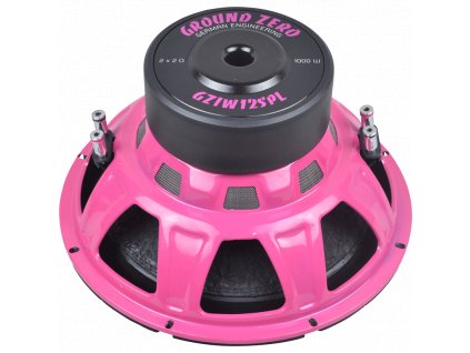 199819 subwoofer ground zero gziw 12spl pink
