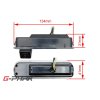 CCD parkovaci kamera Ford Focus 2011 rozmery