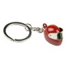 102892 privesek na klice helma cervena
