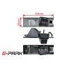 CCD parkovaci kamera Opel Renault rozmery kamery