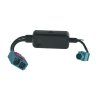 98512 antenni adapter double fakra samice 1x fakra samec