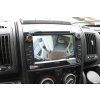 CCD parkovaci kamera Fiat Ducato zobrazeni na monitoru
