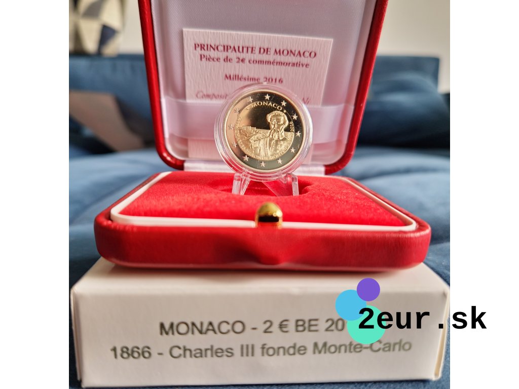 2 euro Monako 2016 - Monte Carlo (Proof)