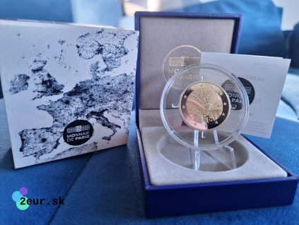 2 euro Francúzsko 2015 - Mier (Proof)