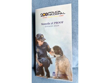 2 euro Španielsko 2024 - Národná polícia (Proof)