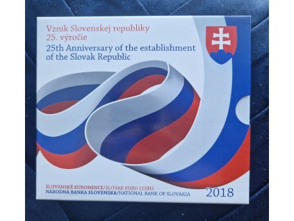 2 euro Slovensko 2018 - 25. výročie vzniku Slovenskej republiky (BU sada)