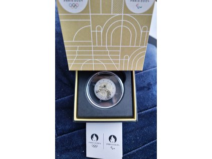 2 euro Francúzsko 2024 - Olympijská pochodeň (reverzná proof)