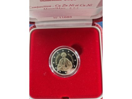 2 euro Monako 2020 - Výročie narodenia Honorého III. (Proof)