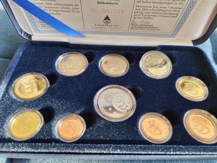 2 euro Fínsko 2004 - Rozšírenie Európskej únie (Proof set)