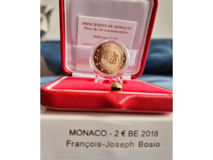 2 euro Monako 2018 - Joseph Bosio (Proof)