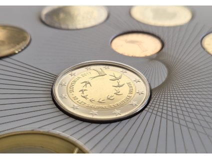 2 euro Slovinsko 2017 - Výročie prijatia Eura (Proof set)