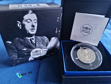 2 euro Francúzsko 2020 - Charles de Gaulle (Proof)