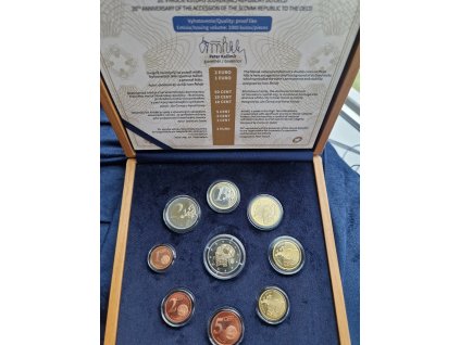 Slovensko 2020 - OECD (drevená proof sada)