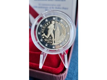 2 euro Slovensko 2024 - Medzinárodný maratón mieru (Proof)
