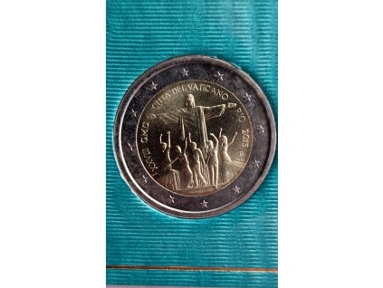 2 euro Vatikán 2013 - Stretnutie rodín Rio (BU karta)