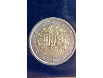 2 euro Vatikán 2014 - Berlínsky múr (BU karta)