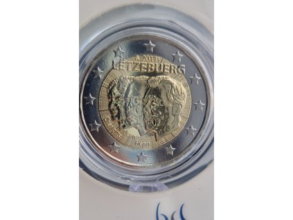 2 euro Luxembursko 2011 - Vymenovanie Jeana (BU karta)