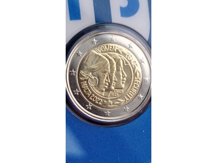 2 euro Malta 2022 - Rezolúcia OSN (BU karta)
